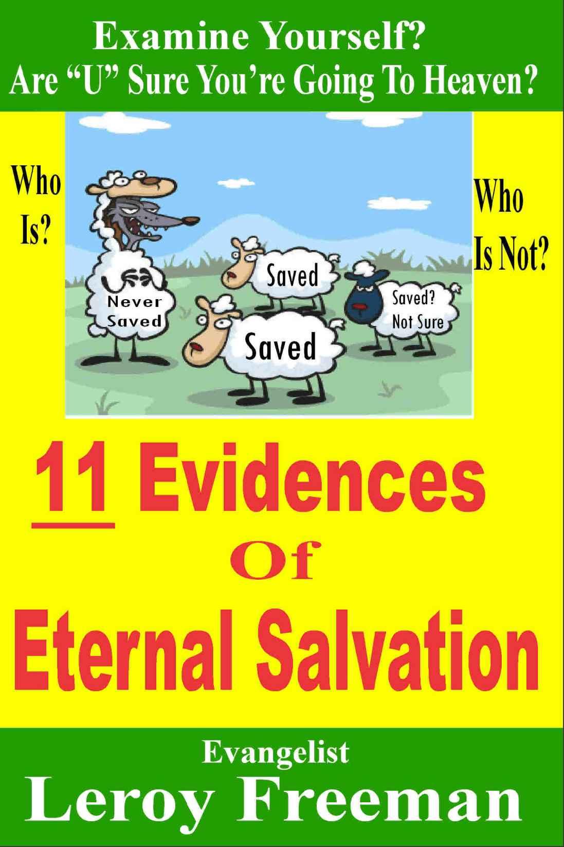 11 Evidences of Eternal Salvation: Are U Sure You're Going to Heaven?