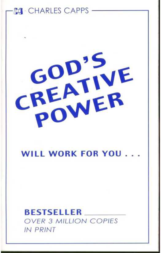 God's Creative Power Will Work For You