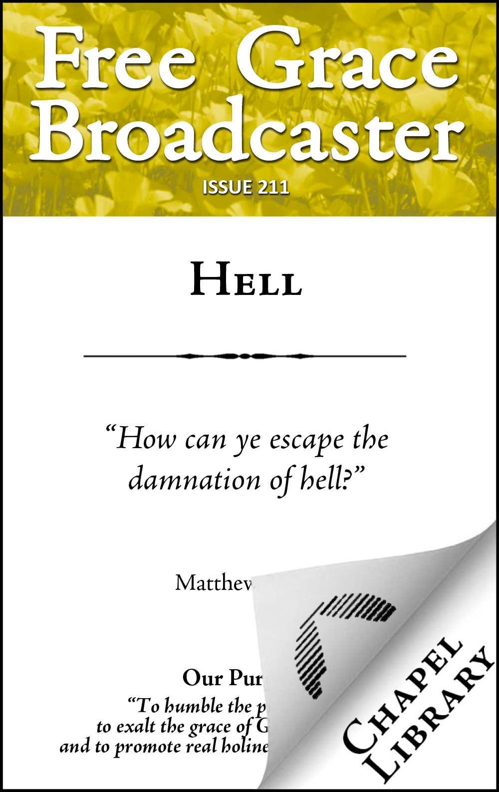 Free Grace Broadcaster - Issue 226 - Christ Upon the Cross