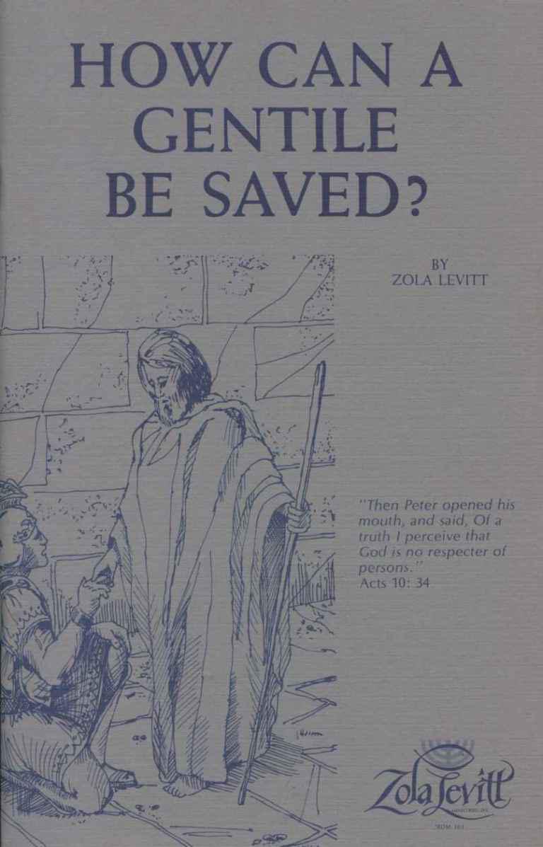 How Can a Gentile Be Saved?
