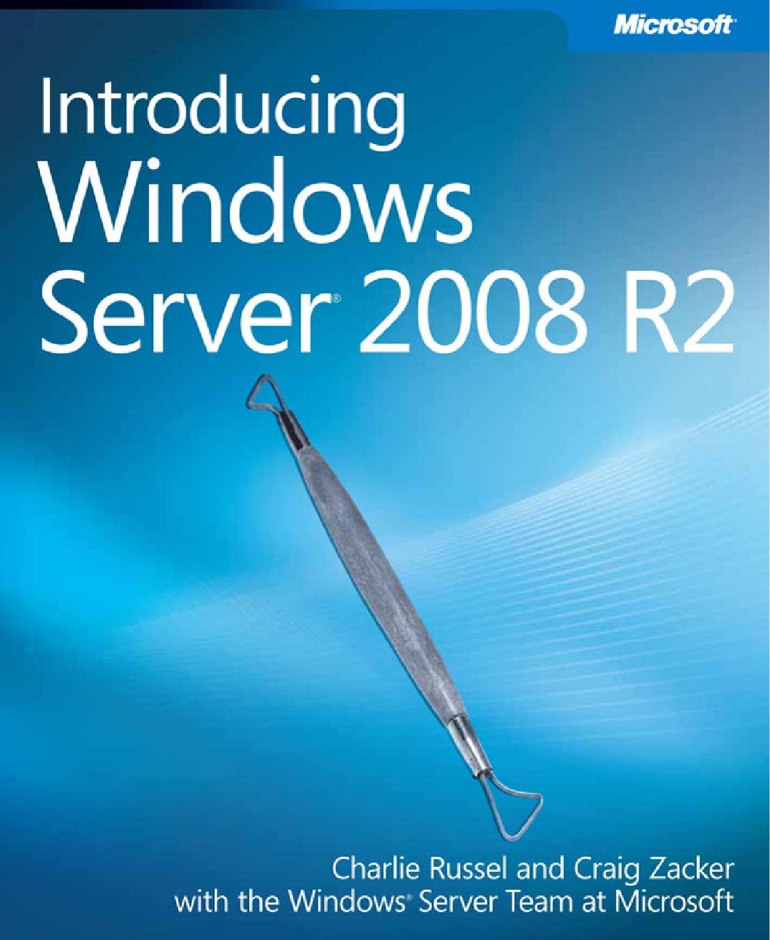 Introducing Windows Server 2008 R2 eBook