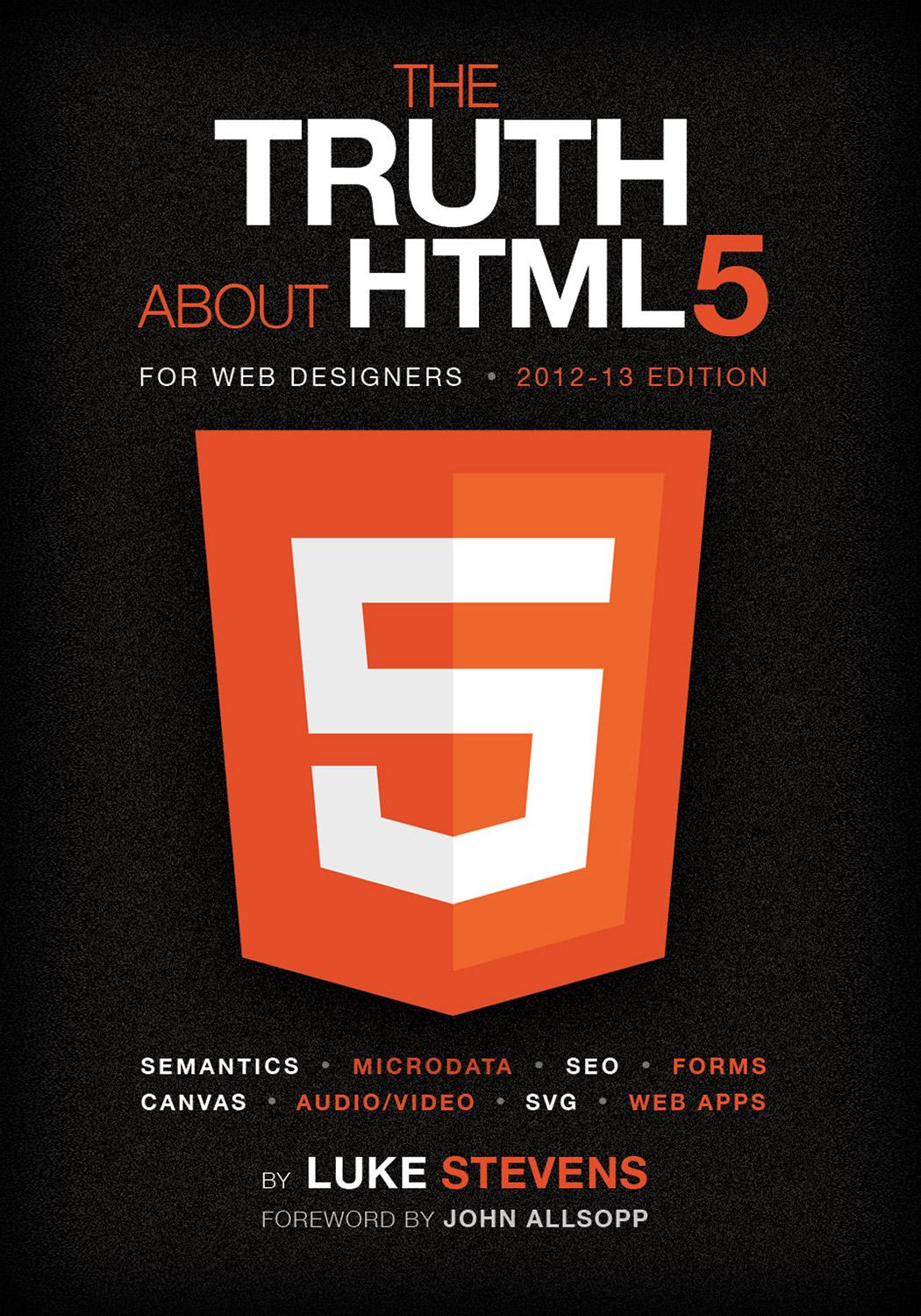The Truth About HTML5 - Cover