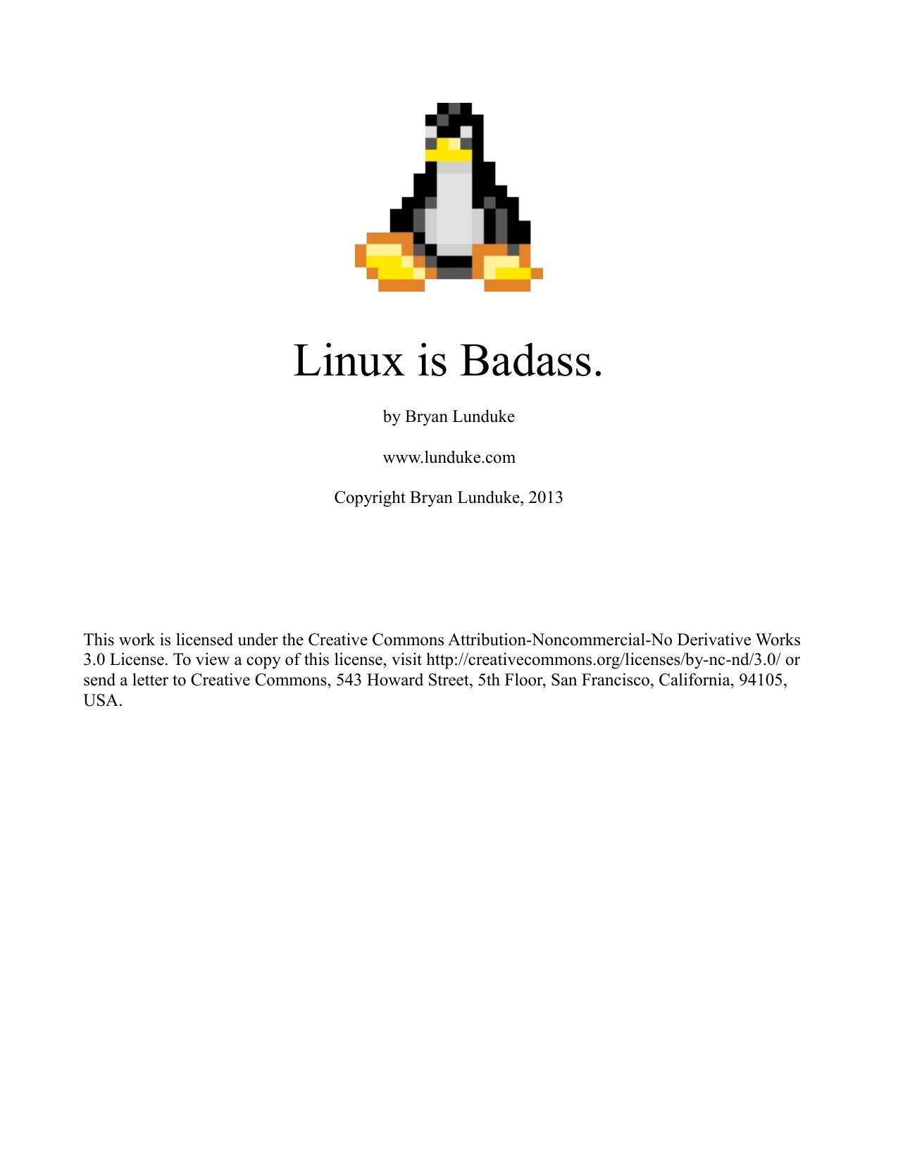 Linux is Badass