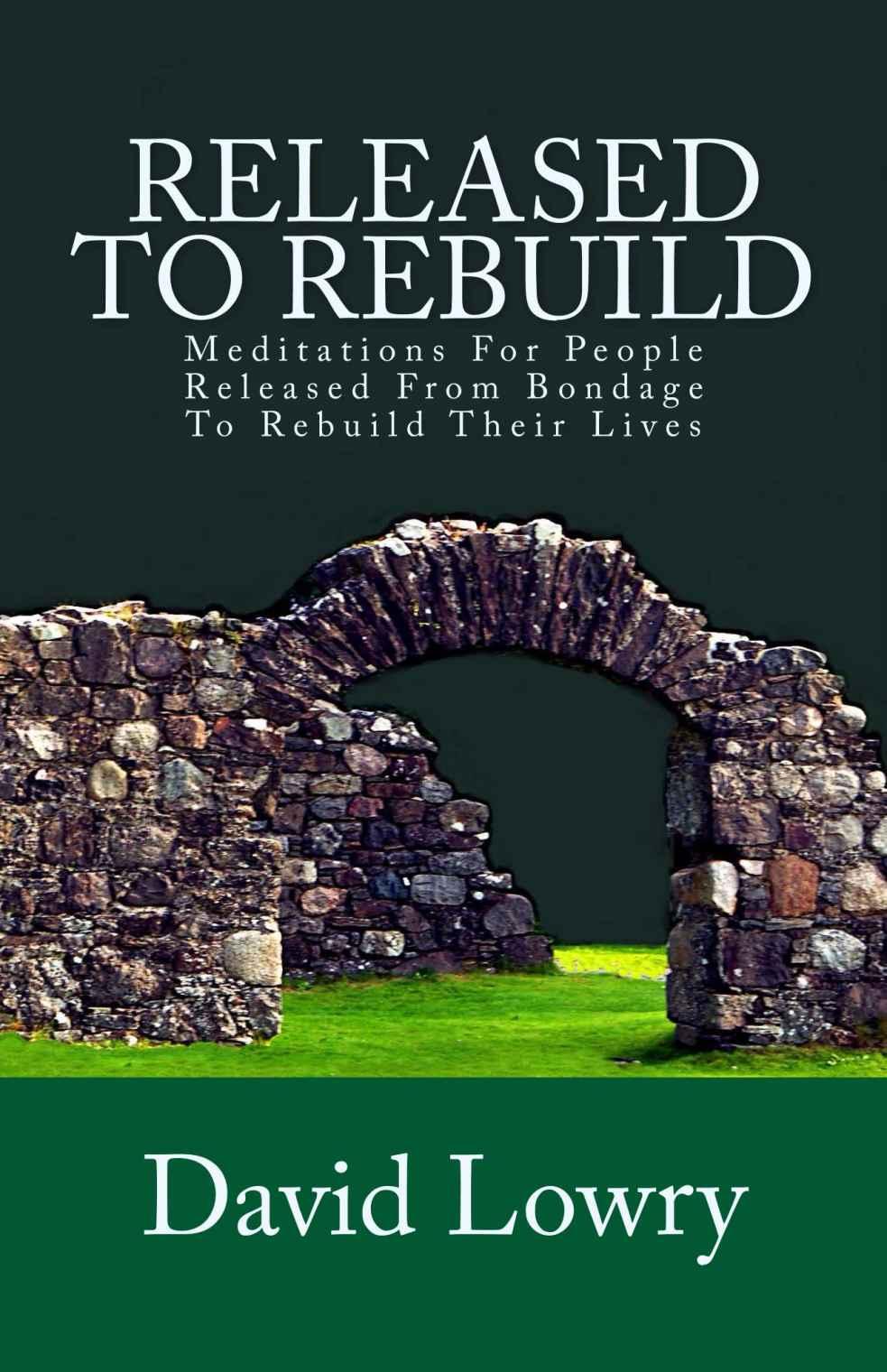 Released to Rebuild: Meditations for People Released From Bondage to Rebuild Their Lives