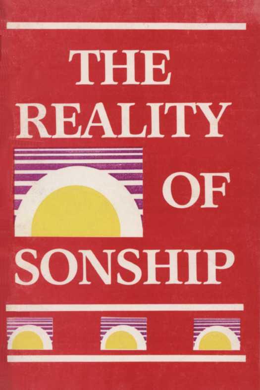 The Reality of Sonship