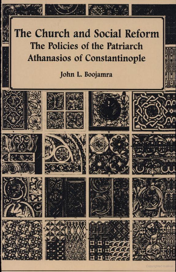 The Church and Social Reform