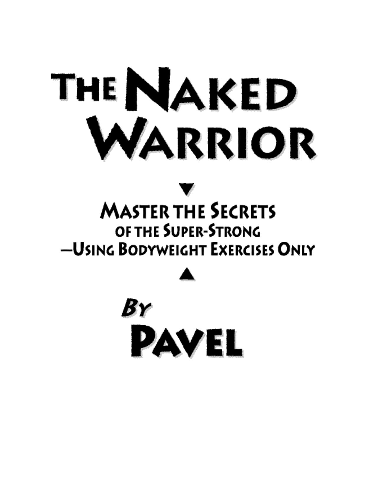 Naked Warrior