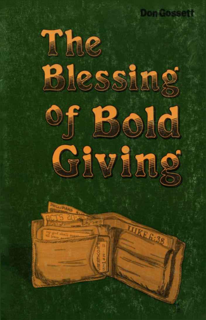 The Blessing of Bold Giving