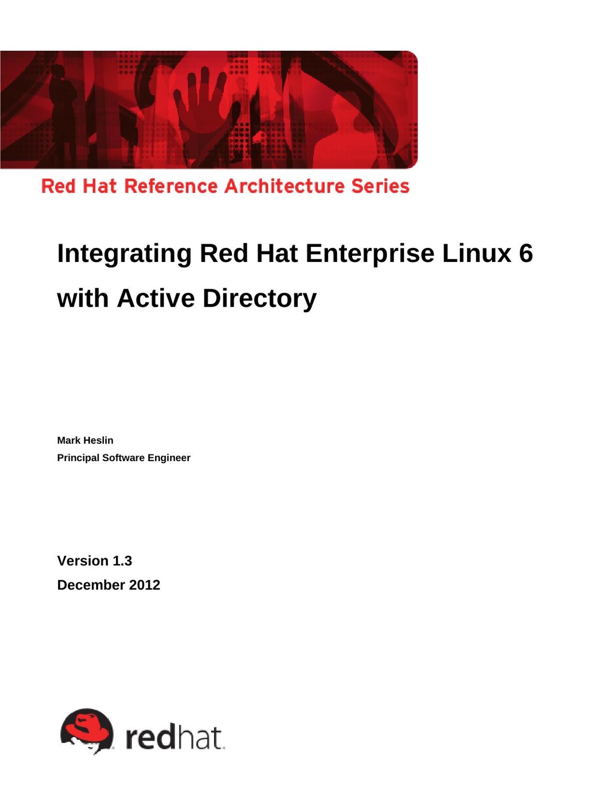Integrating Red Hat Enterprise Linux 6 with Active Directory
